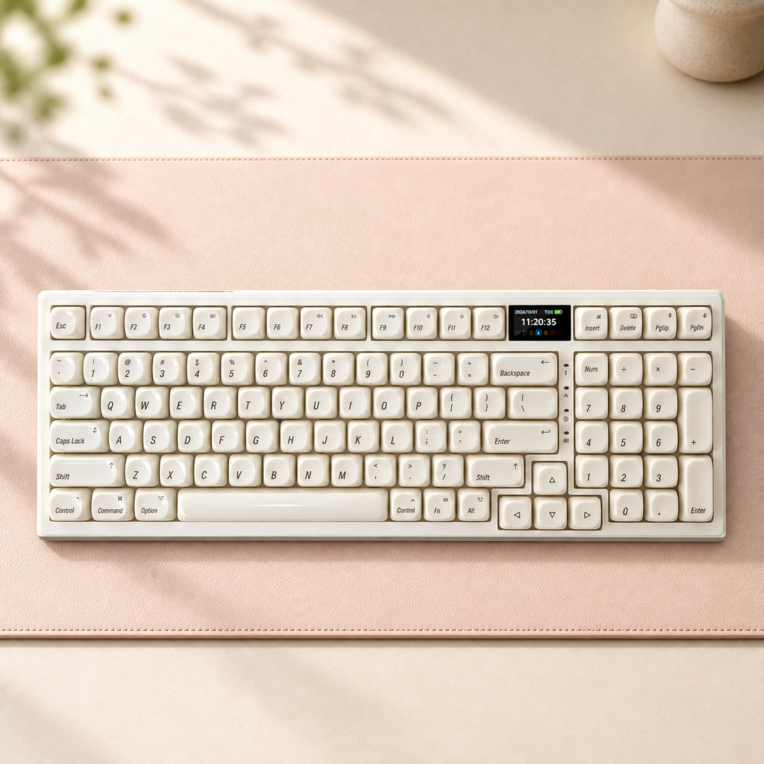 TAVNIXO R98 Pro wireless mechanical keyboard with color display