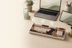 TAVNIXO YG98 mechanical keyboard feature: bluetooth 2 4ghz usb c tri mode connectivity