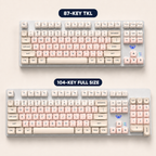 TAVNIXO F3587 Wired Hot-Swappable Mechanical Keyboard – 87/104 Key — f3587 87 key 104 key layout options