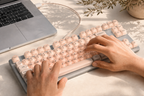 TAVNIXO F3587 wired mechanical keyboard feature: full key anti ghosting gaming keyboard
