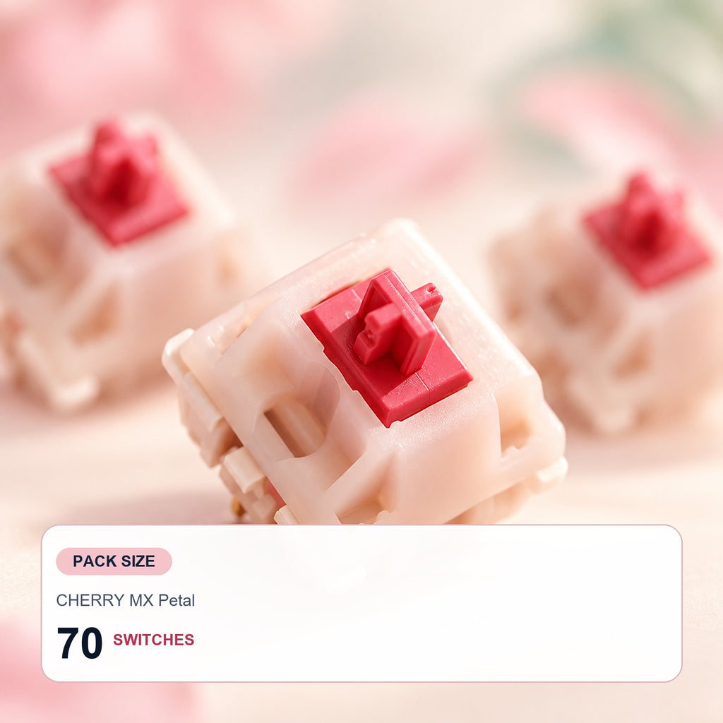 TAVNIXO CHERRY MX2A Petal tactile keyboard switches 70 pack