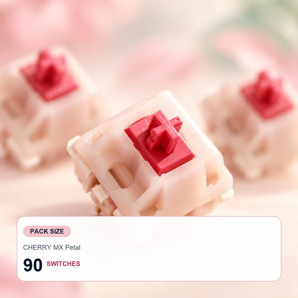 TAVNIXO CHERRY MX2A Petal tactile keyboard switches 90 pack