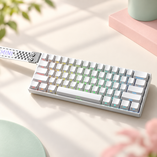 AULA Mini60 HE Pro 60 percent tri-mode magnetic gaming keyboard