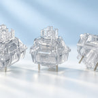 TAVNIXO TTC Ice Silent V2 keyboard switch multiple angles
